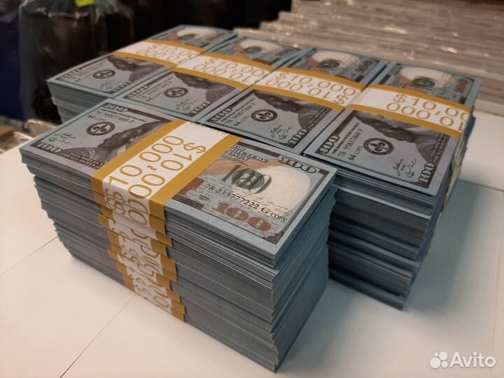 50 Пачек Билет Банка Приколов 100 Dollars New Best