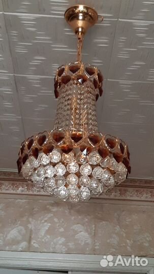 Люстра хрустальная