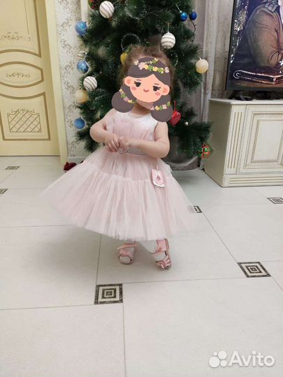 Детское нарядное платье