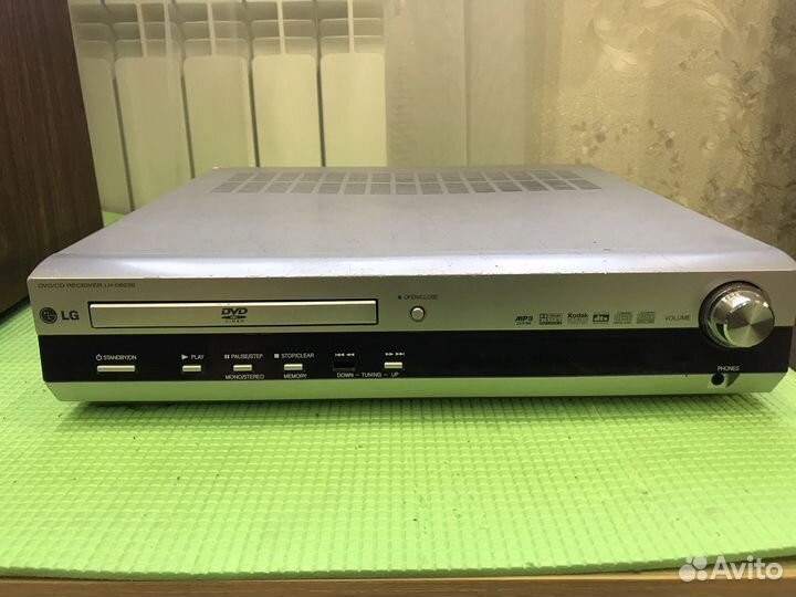 Ресивер, DVD плеер с усилителем мощности