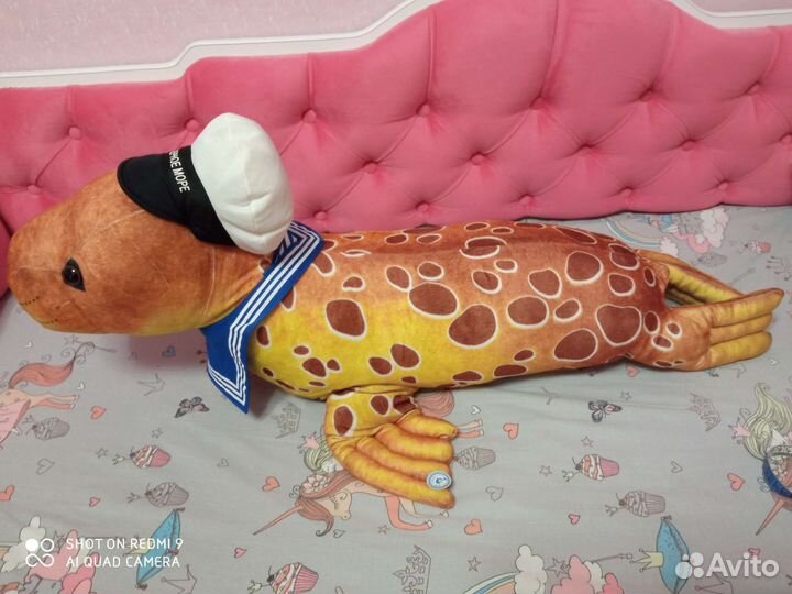 Мягкая игрушка морской котик новая