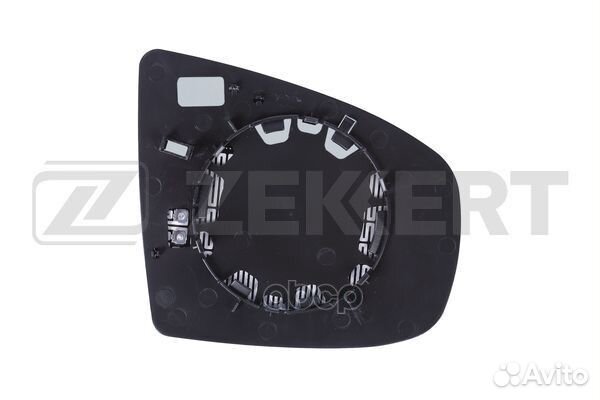 Зеркальный элемент левый асферический синий с п