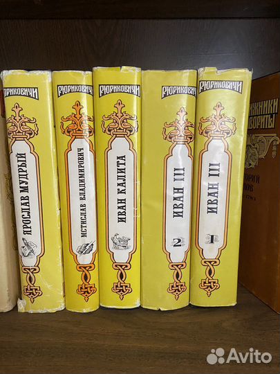 Серия книг рюриковичи