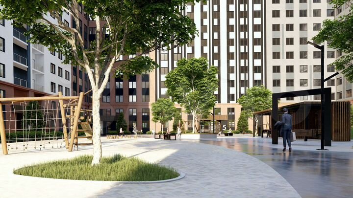 1-к. квартира, 33,1 м², 11/14 эт.