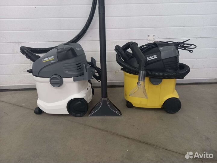 Прокат строительного и моющего пылесосов Karcher