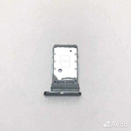 Лоток симкарты Samsung S21 Ultra черный