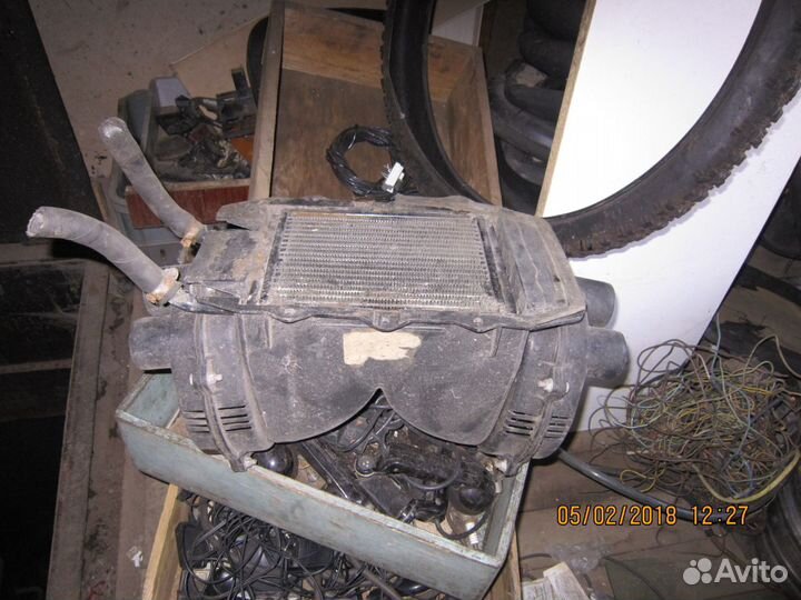 Моторы печки с крыльчатками 24В и12в