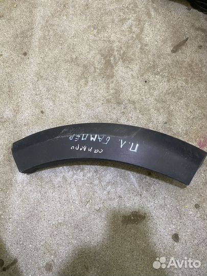 Рено сандеро степвей молдинг заднего бампера левый