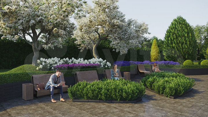 2-к. квартира, 70,4 м², 4/15 эт.