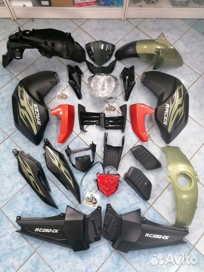 Запчасти для китайских мотоциклов