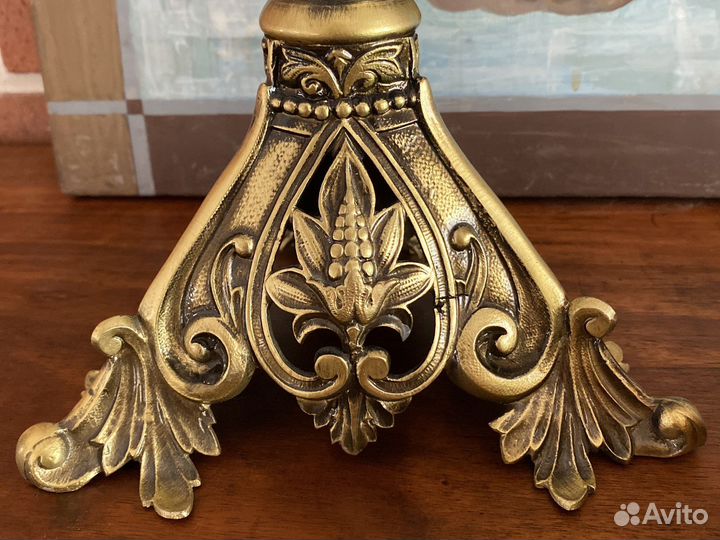 Пара подсвечников. Металл. Арт-Нуво. Франция