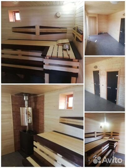 Отделка бани сауны парной