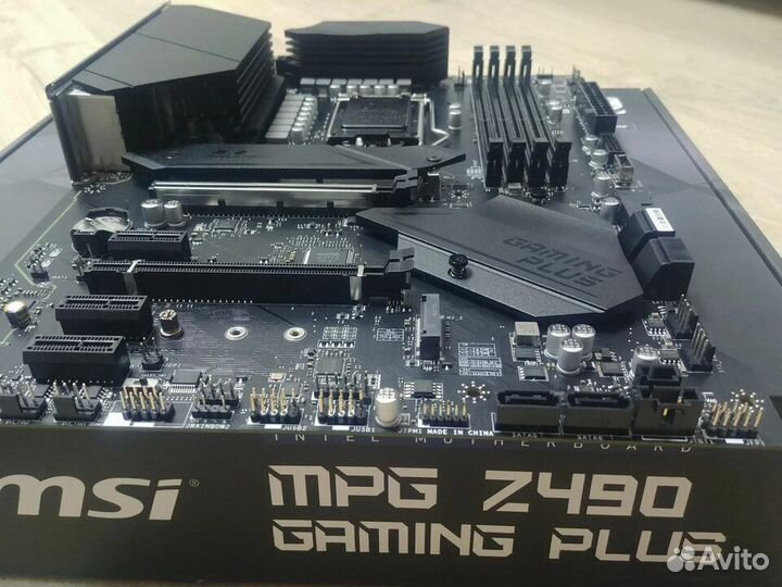 Материнская плата MSI MPG Z490 gaming plus