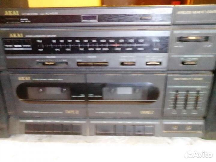 Музыкальный центр акаi раритет