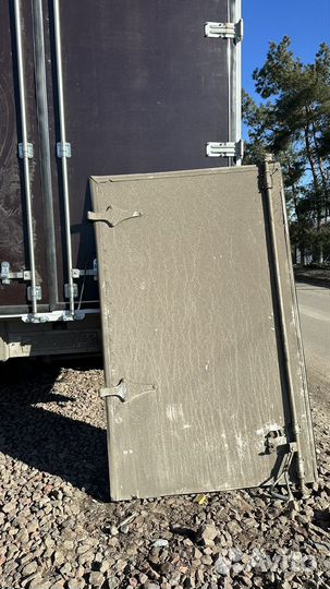 Ворота автомобильные на будку