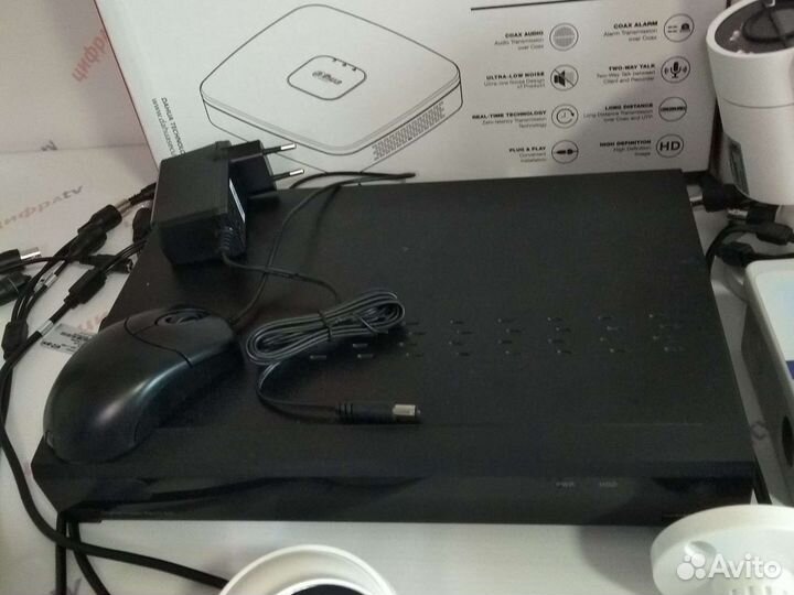 Видеонаблюдение 21 камера IP с микрофоном