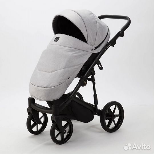 Коляска Adamex 2 В 1 mobi Air M-PS46 серый