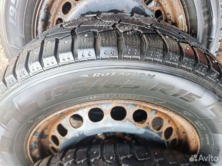 Колеса в сборе r15 5 112 pirelli ice zero зимние