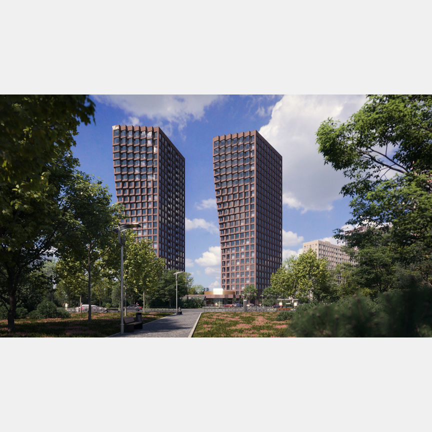 2-к. квартира, 65,1 м², 2/25 эт.