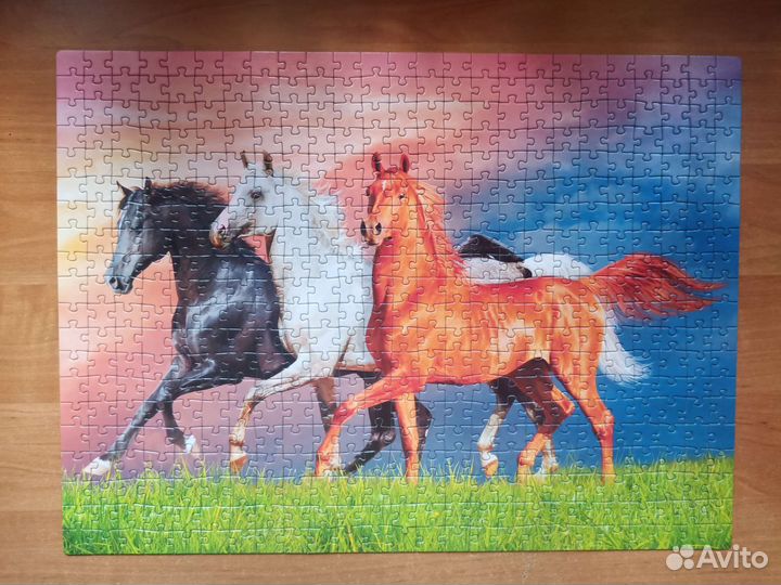 Пазлы 6 коробок