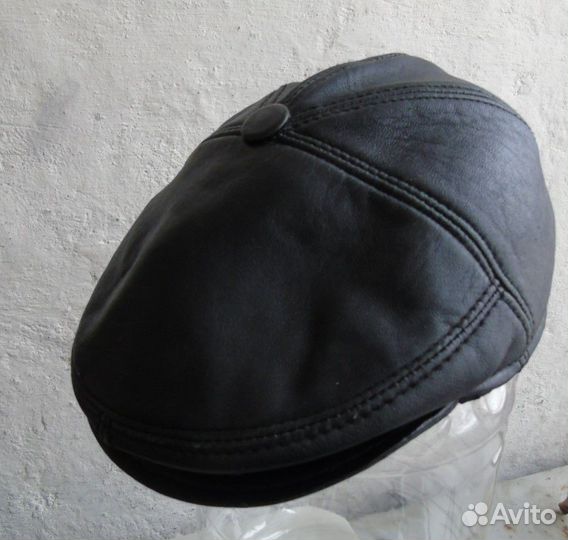 Кепка шапка мужская демисезон-зима, б\у