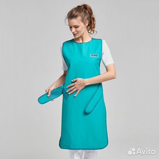 Фартук рентгенозащитный, виниловый, 0,35 мм Pb