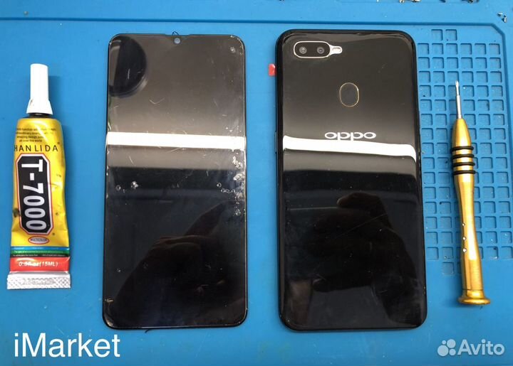 Замена дисплея Oppo A5s. Ремонт смартфонов