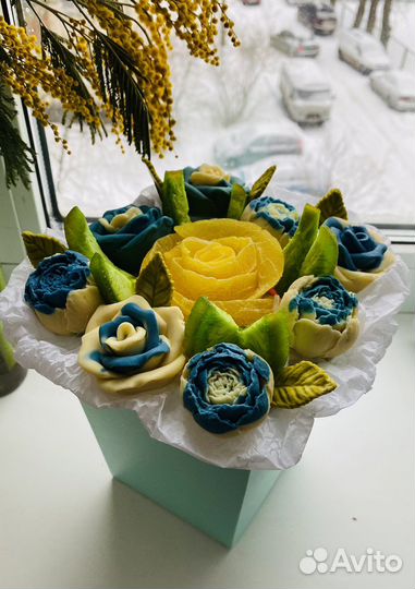 Съедобные букеты шоколадные подарки