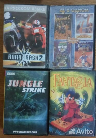 Игры для игровой приставки Sega Mega Drive сега