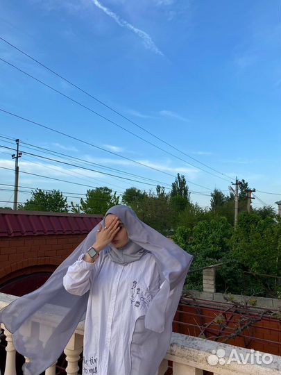 Шарф с боней