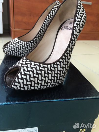 Туфли Fabi 37,5-38р