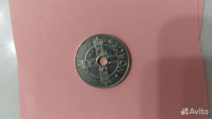 Норвегия 1 крона 1997