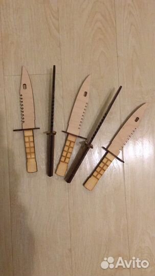 Деревянные ножи
