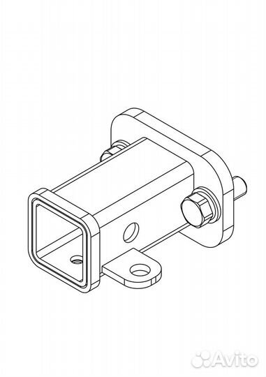 Переходник с фланцевого шара 