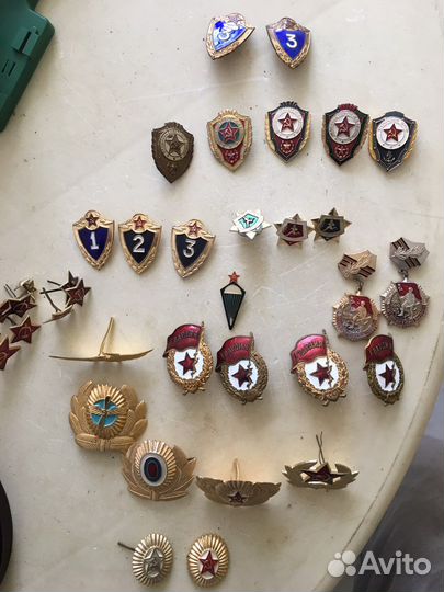 Значки кокарды военные СССР