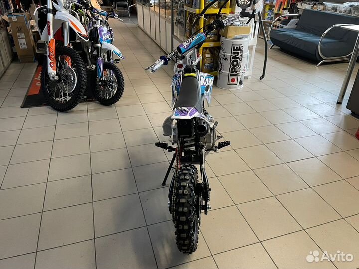 Питбайк kayo mini YX125EM 14/12 Мех. сцепл. э.стар