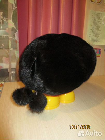 Шапка берет норка