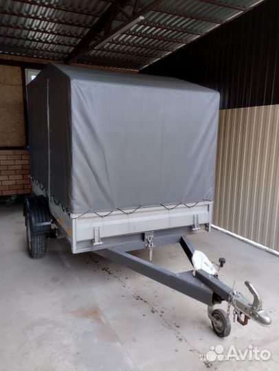 Тент с каркасом на прицеп. 2,5м на 1,5м