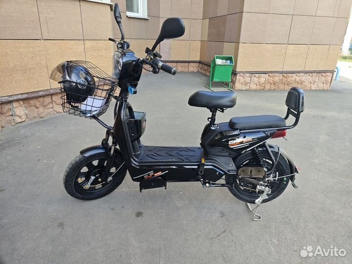 Велосипед скутер с педалями электро 500W