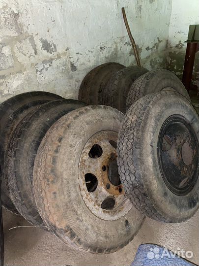Колеса газ-52 240*508 в сборе с дисками