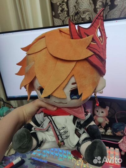 Плюшевый Тарталья Genshin Геншин