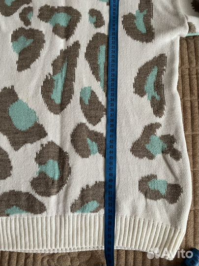 Свитер женский леопардовый принт 42-44