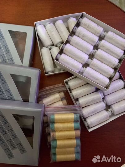 Нитки швейные