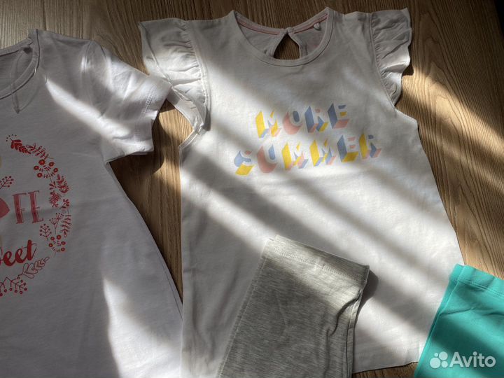 Вещи новые 110/116 на девочку пакетом