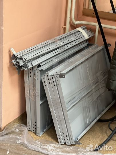 Стеллаж разборный металлический