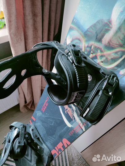 Сноуборд комплект Capita - 160, крепления Drake