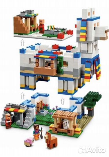 Lego minecraft 21188 liama village