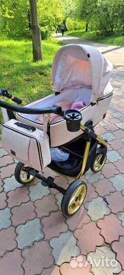 Коляска adamex 3 в 1 бу