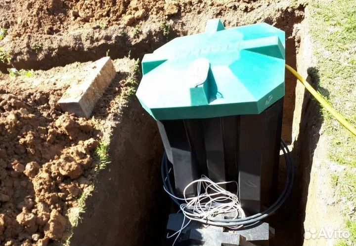 Септик монтаж в 1 день
