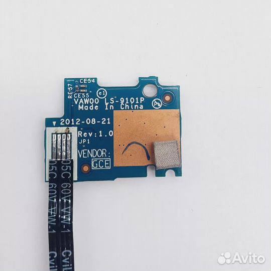 Плата с кнопкой включения Dell NBX00019O00